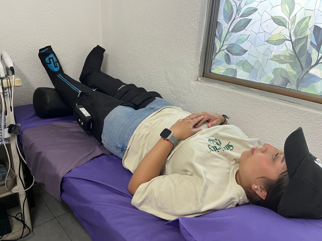 Presoterapia y Descarga Muscular - Carolina Villegas Fisioterapia